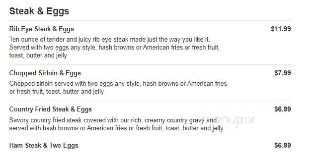 Country Aire Restaurant - Atlanta, IL menu_pic