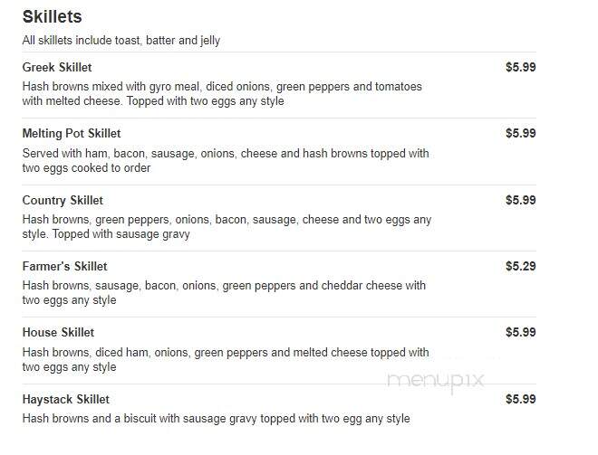 Country Aire Restaurant - Atlanta, IL menu_pic