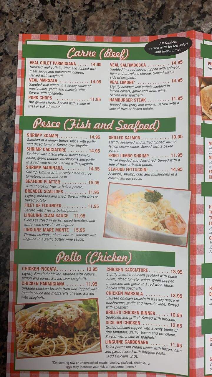 Sal's - Fork Union, VA menu_pic