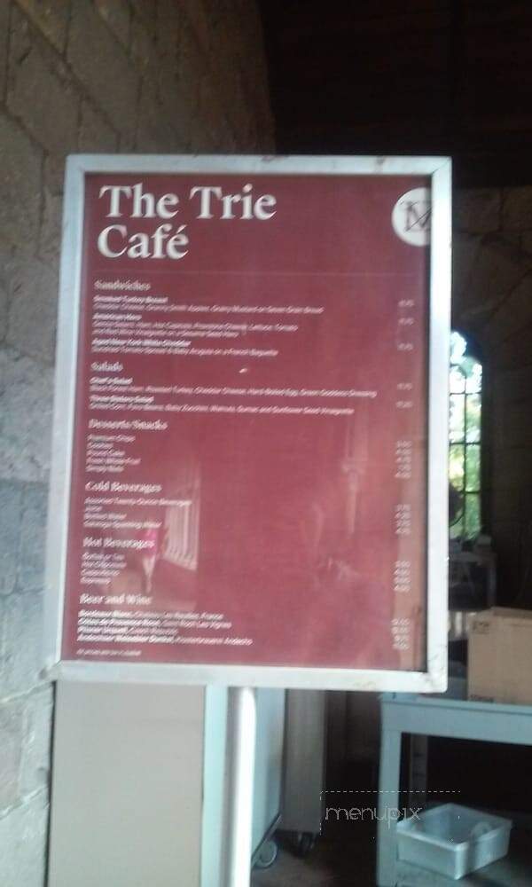 The Trie Cafe - New York, NY menu_pic