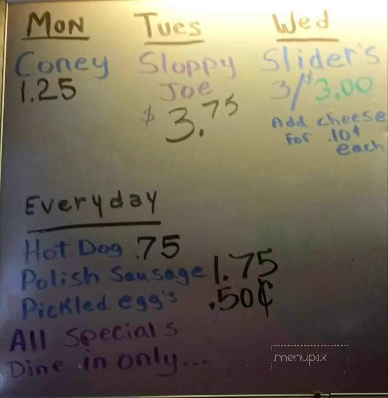Wixom Bar - Wixom, MI menu_pic