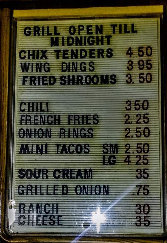 Wixom Bar - Wixom, MI menu_pic