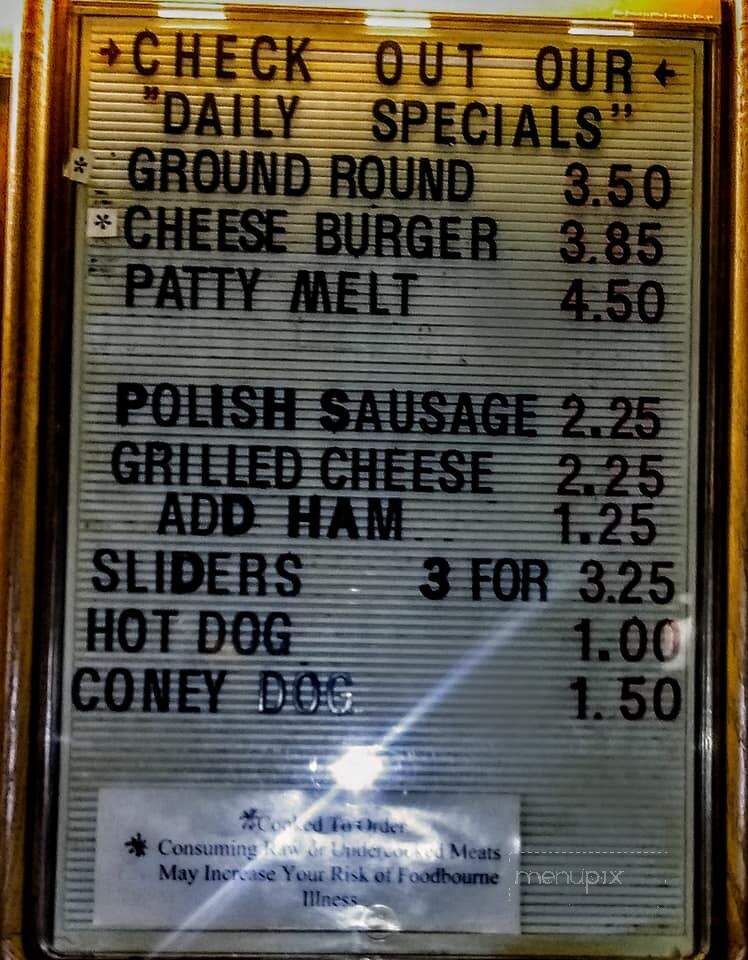 Wixom Bar - Wixom, MI menu_pic