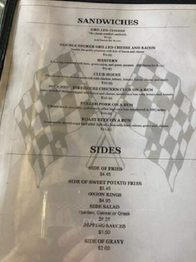 Checkered Flag Bar & Grill - Mount Hope, ON menu_pic