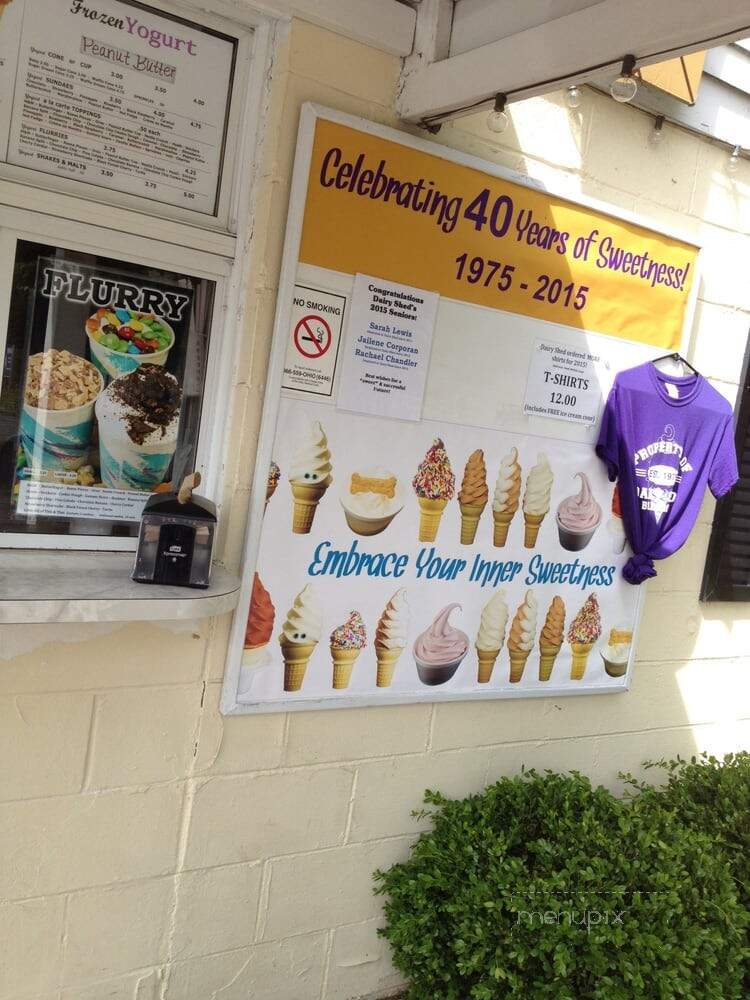 Dairy Shed - Bellbrook, OH menu_pic