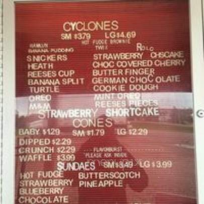 Frosty King - Kimball, SD menu_pic