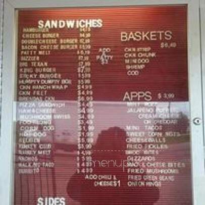 Frosty King - Kimball, SD menu_pic