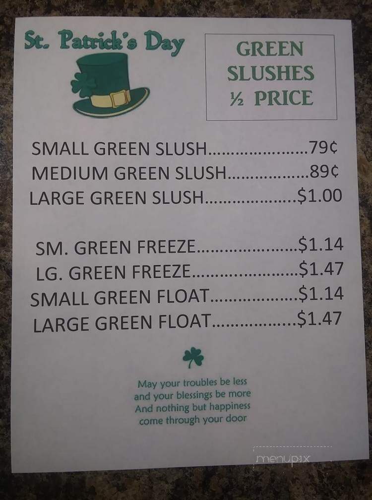 Chaffee Drive In - Chaffee, MO menu_pic