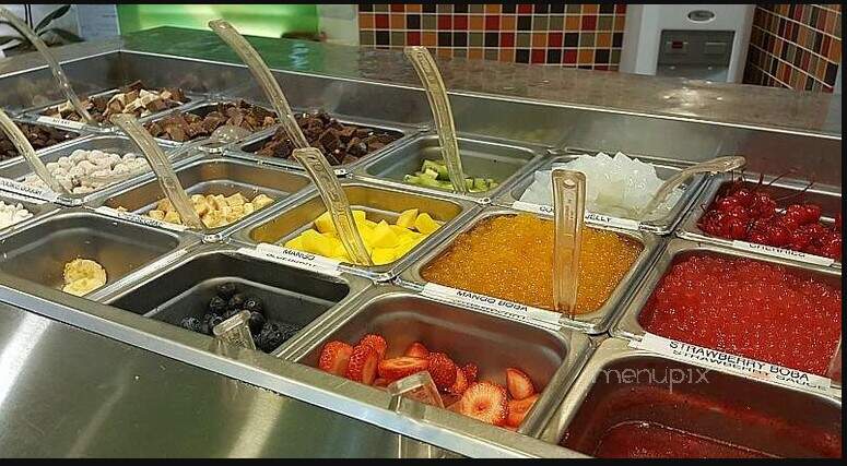 Joghurt Frozen Yogurt Haus - Tustin, CA menu_pic