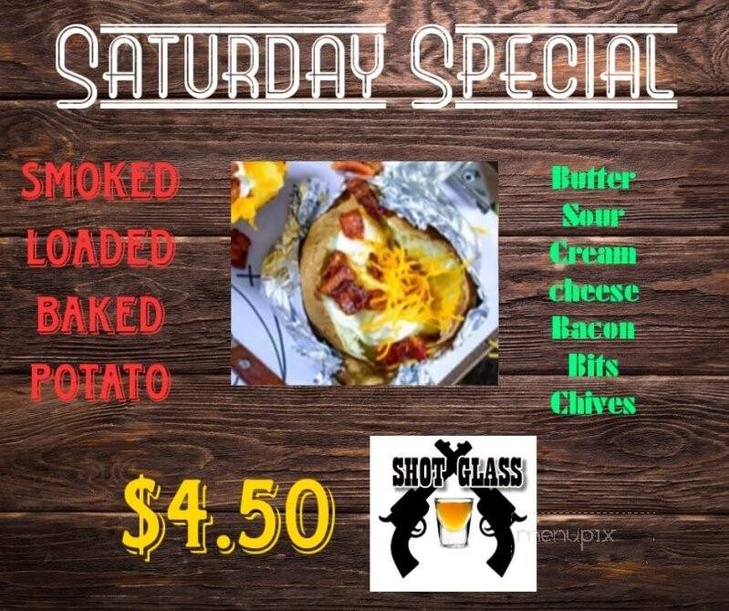 Shot Glass - Orofino, ID menu_pic