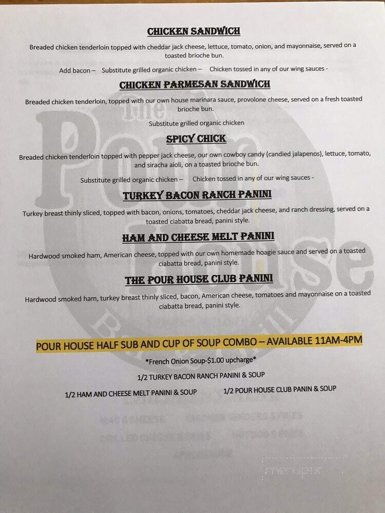 The Pour House Bar and Grill - Saint Marys, PA