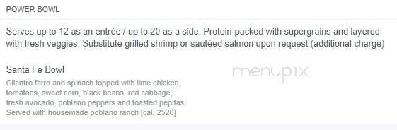 California Pasta Shops - Clinton Township, MI menu_pic