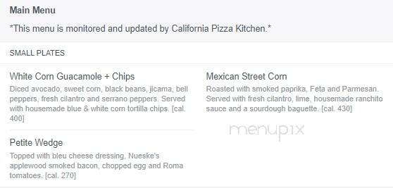 California Pasta Shops - Clinton Township, MI menu_pic