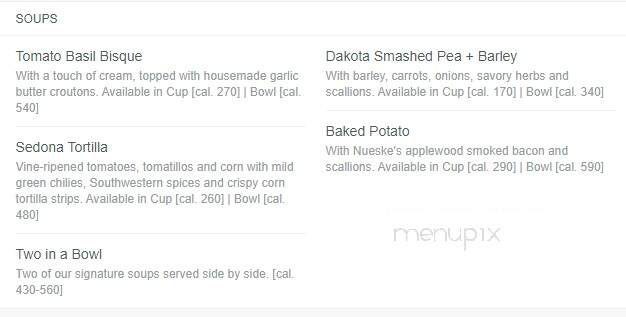 California Pasta Shops - Clinton Township, MI menu_pic