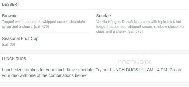 California Pasta Shops - Clinton Township, MI menu_pic