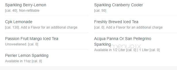 California Pasta Shops - Clinton Township, MI menu_pic