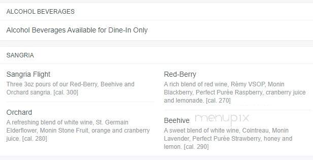 California Pasta Shops - Clinton Township, MI menu_pic