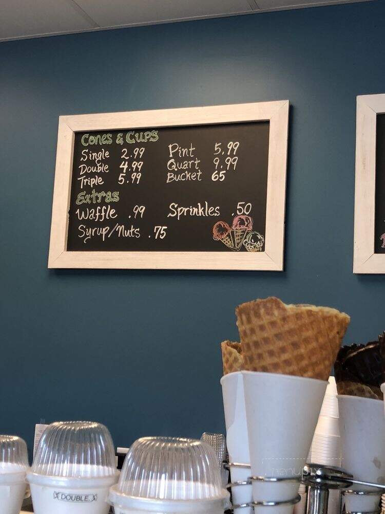 Elizabeth Creamery Ice Cream - Charlotte, NC menu_pic