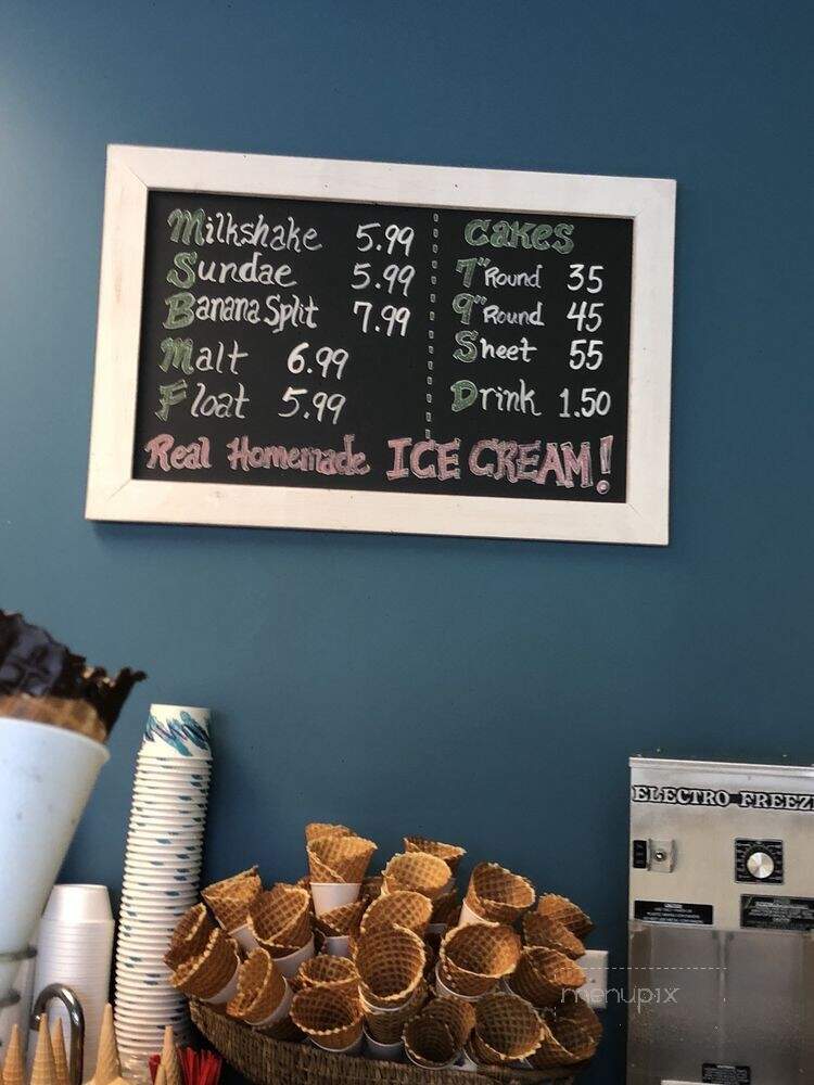 Elizabeth Creamery Ice Cream - Charlotte, NC menu_pic