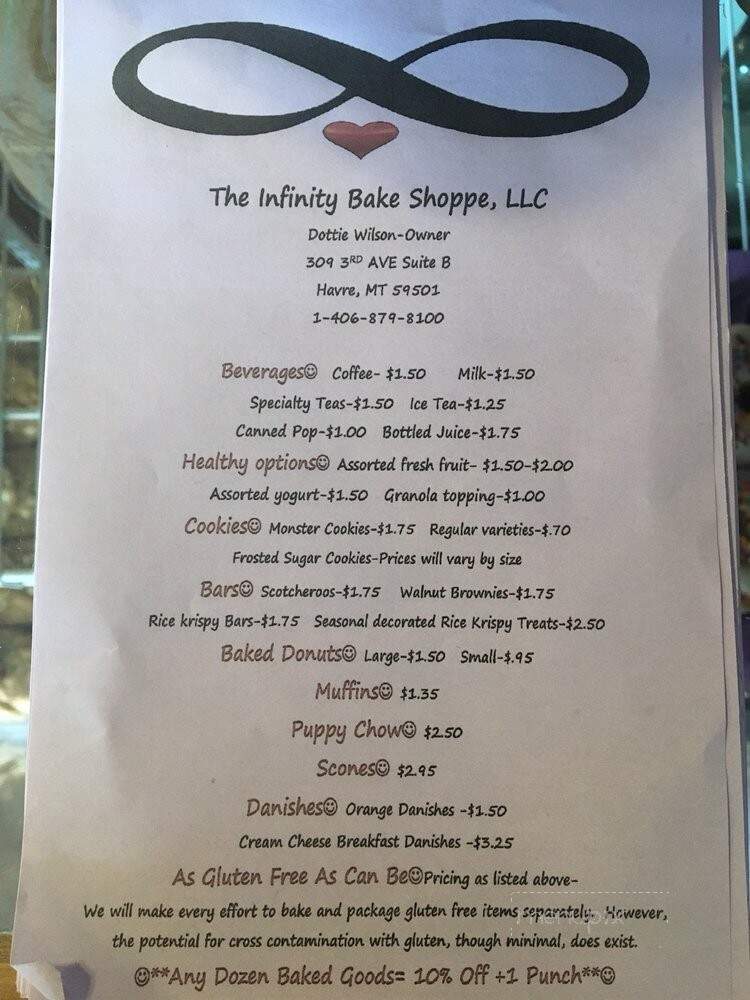 The Infinity Bake Shoppe - Havre, MT