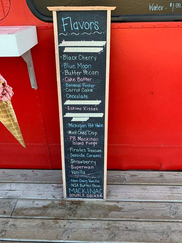 Mackinac Double Decker - Saint Ignace, MI menu_pic