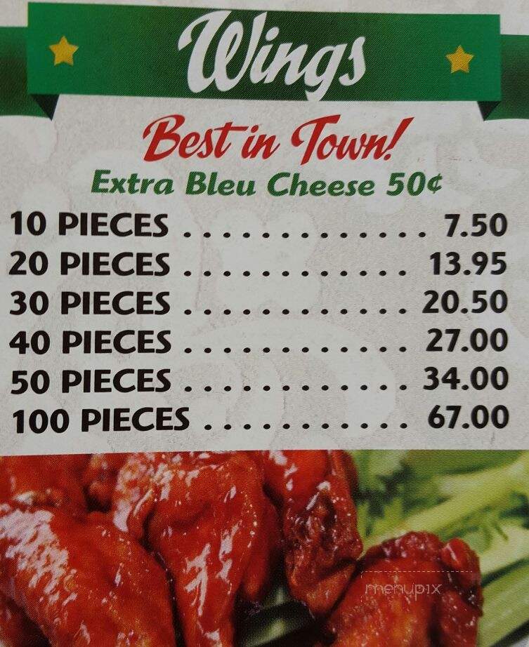Lupi's Pizza - Boothwyn, PA menu_pic