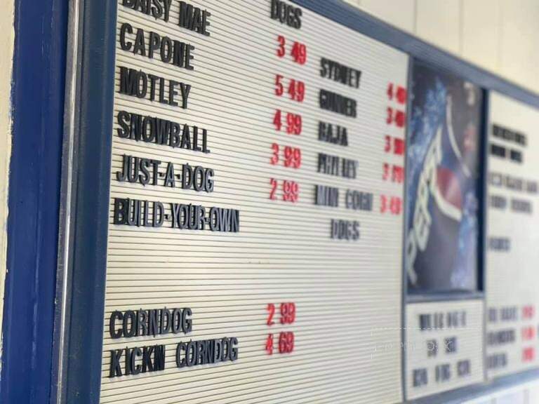 The HotDog Hut - Amarillo, TX menu_pic