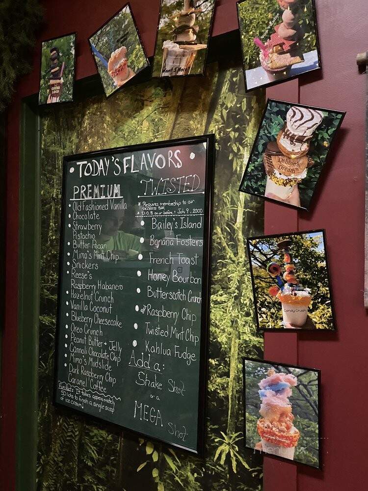 Mimo's Ice Cream & Twisted Treats - Murphy, NC menu_pic