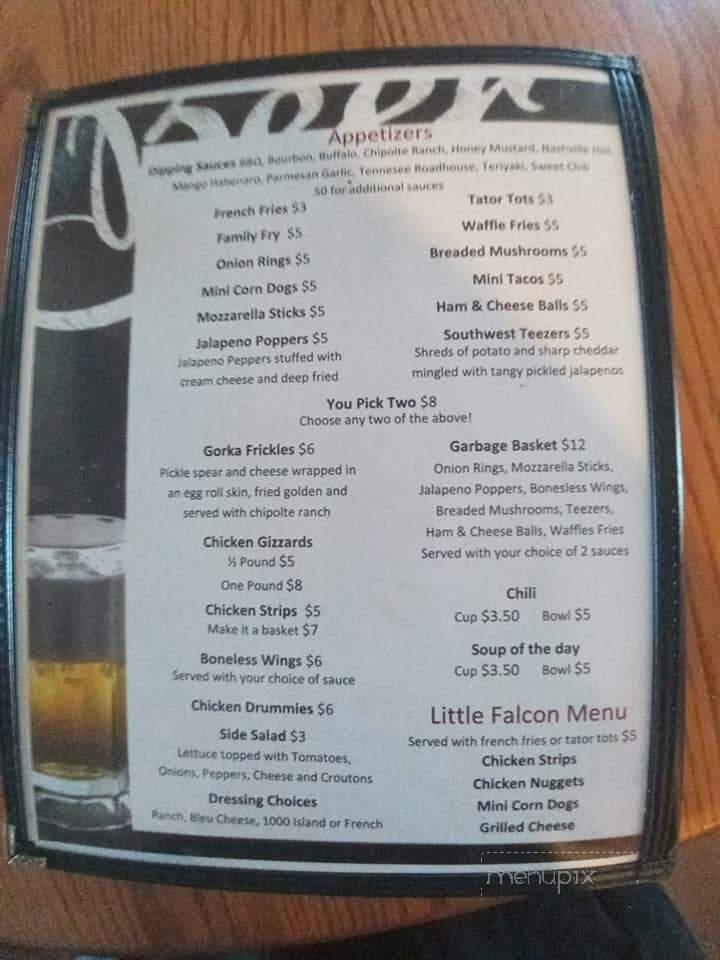 Herbie's Bar - Little Falls, MN menu_pic
