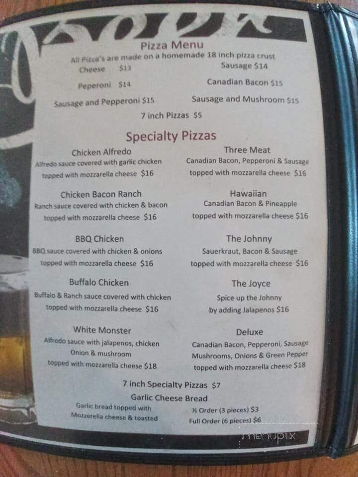 Herbie's Bar - Little Falls, MN menu_pic