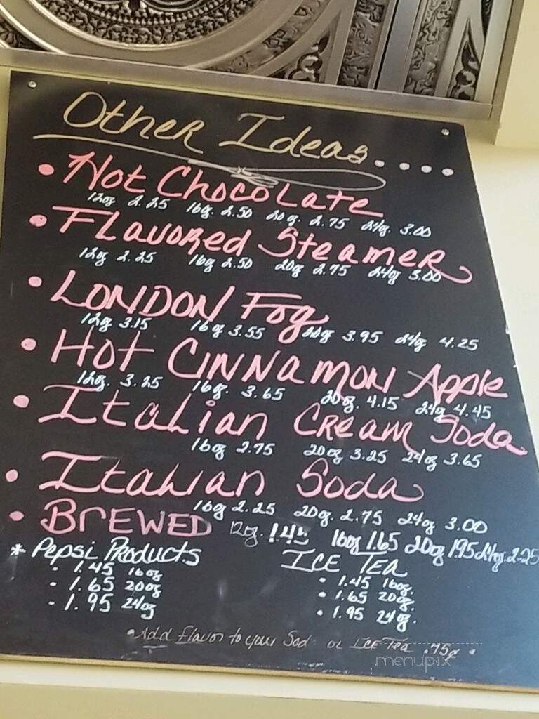 Perkatory Coffee House - Trinidad, CO menu_pic