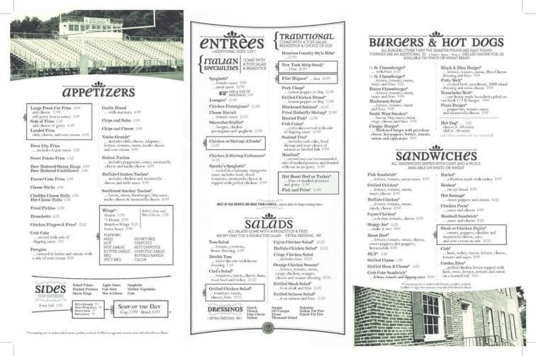 Irvin's On Main - Bellwood, PA menu_pic