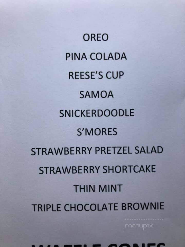 Irvin's On Main - Bellwood, PA menu_pic
