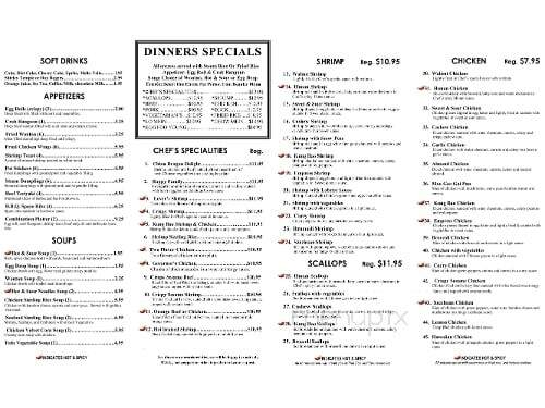 China Dragon - Norwalk, IA menu_pic
