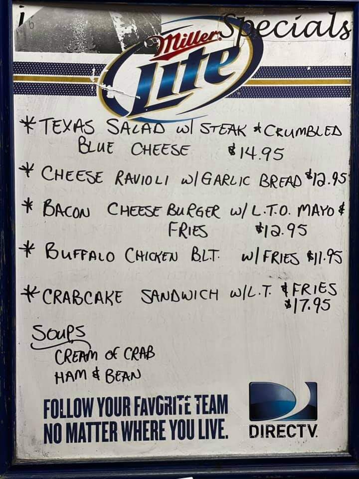 Babes Boys Tavern - Waldorf, MD menu_pic
