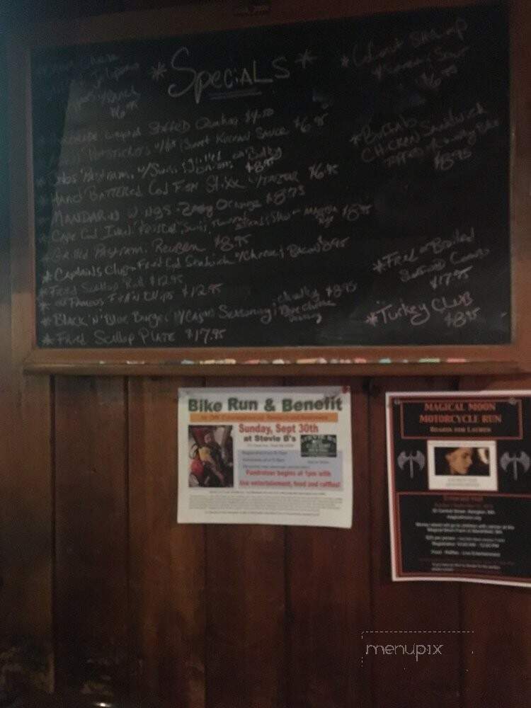 Canal Cafe - Sandwich, MA menu_pic