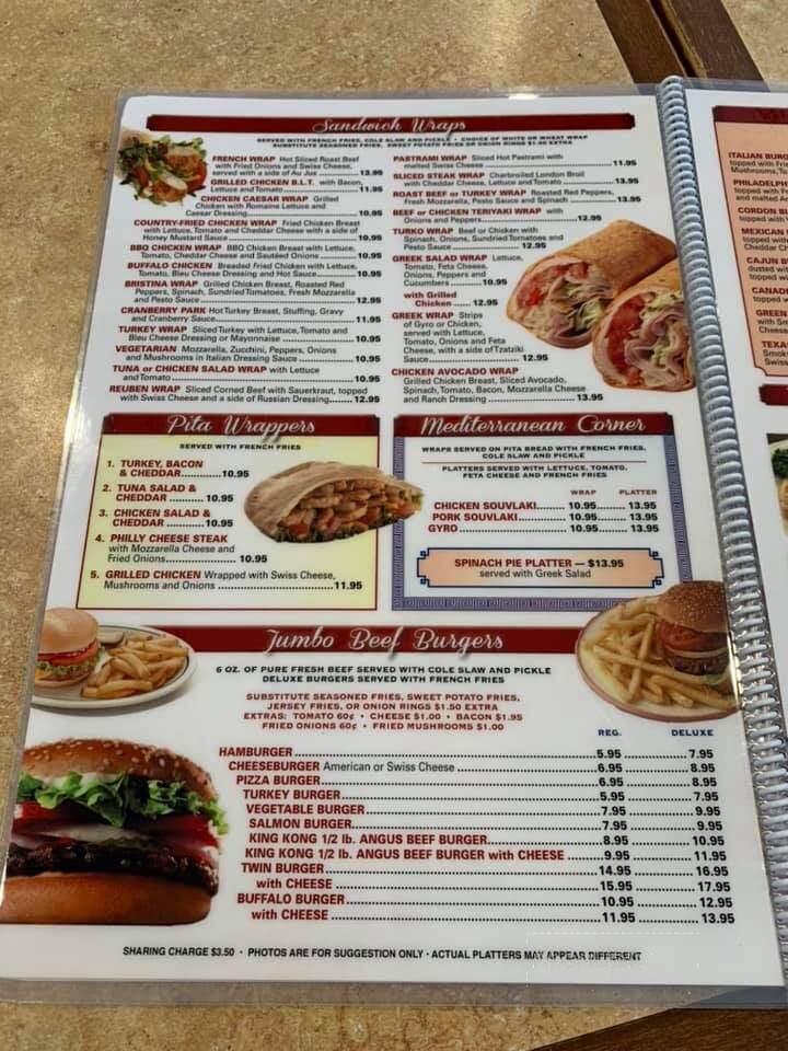 New Windsor Coach Diner - New Windsor, NY menu_pic
