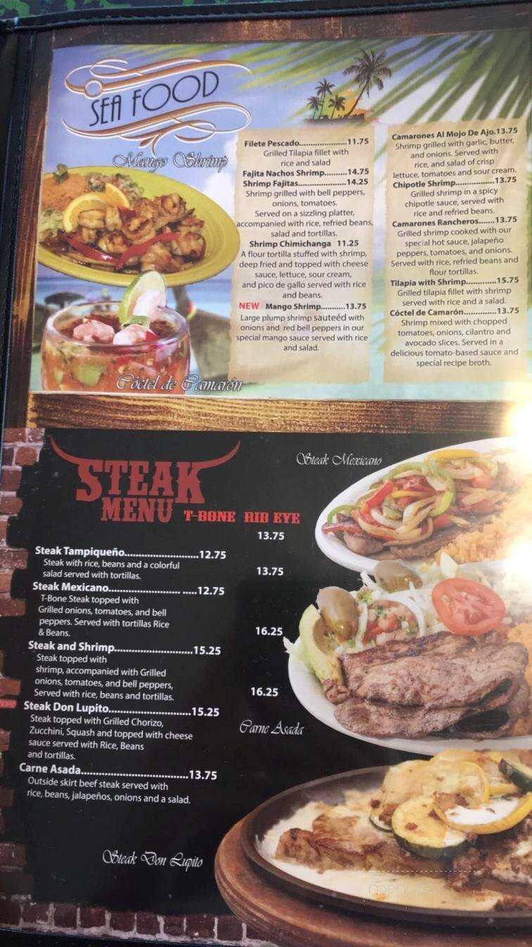 Los Reyes Mexican Restaurant - Millington, TN menu_pic