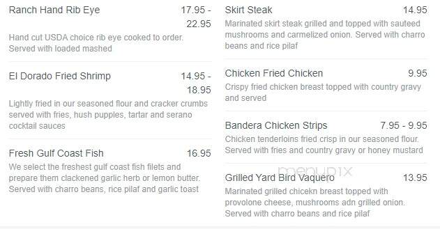 Island Cafe & Smokehouse - Port Aransas, TX menu_pic