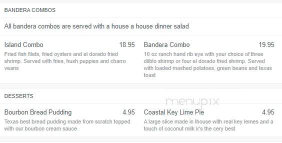 Island Cafe & Smokehouse - Port Aransas, TX menu_pic