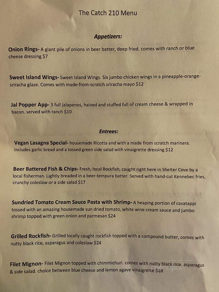 Mi Mochima - Whitethorn, CA menu_pic