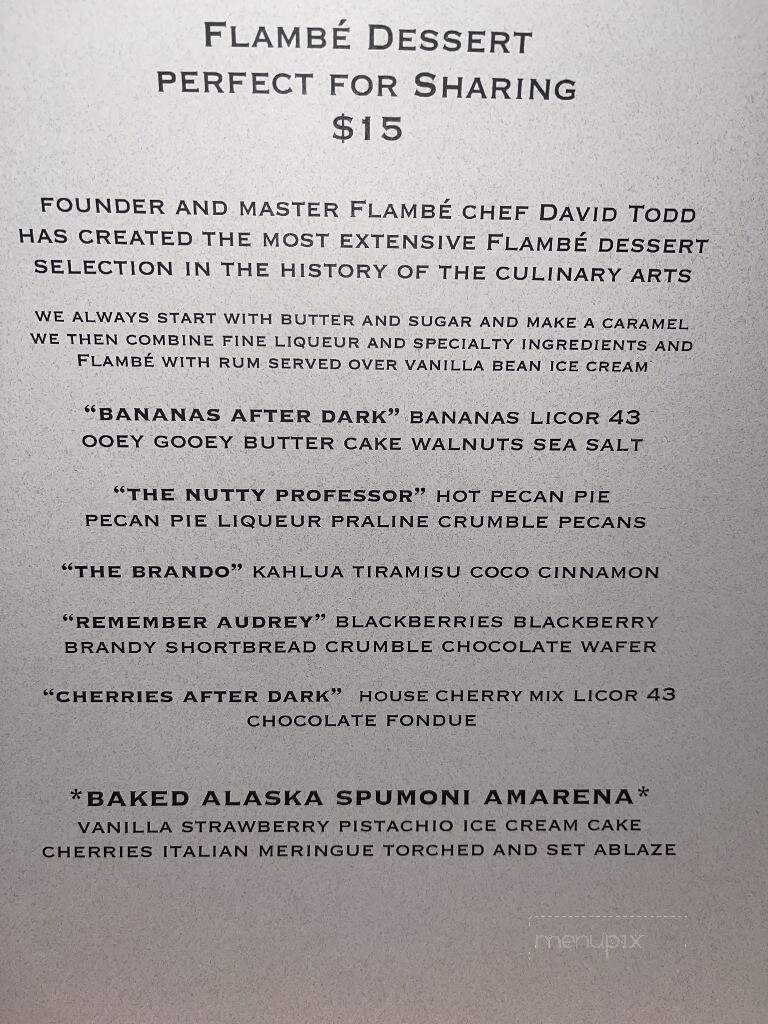 Flambe After Dark - Fort Walton Beach, FL menu_pic