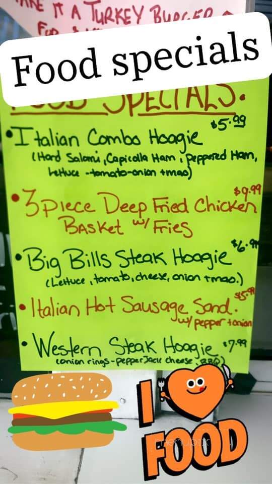 The Next Right Thing - Linesville, PA menu_pic