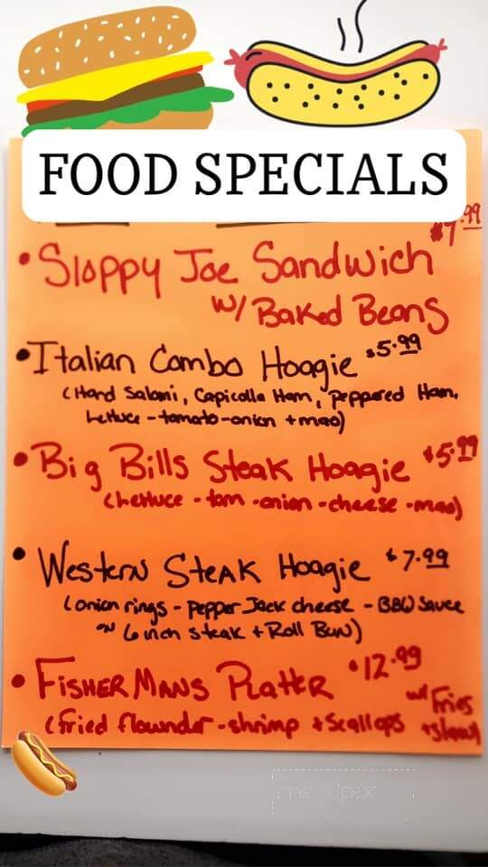 The Next Right Thing - Linesville, PA menu_pic