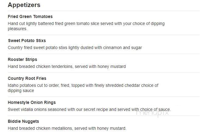 Whistle Stop Cafe - Winchester, TN menu_pic