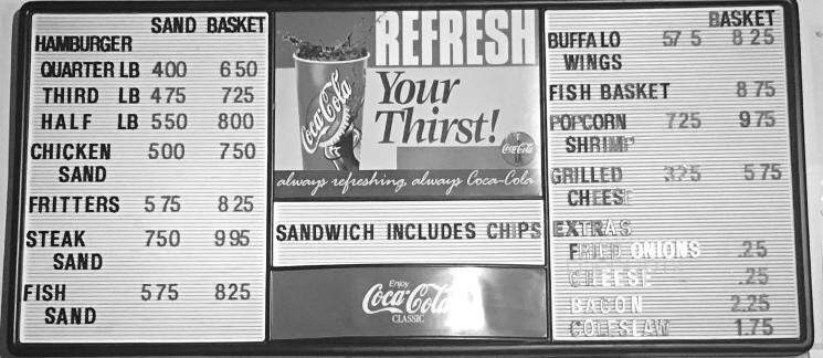 Clearfield Pub & Grille - New Lisbon, WI menu_pic