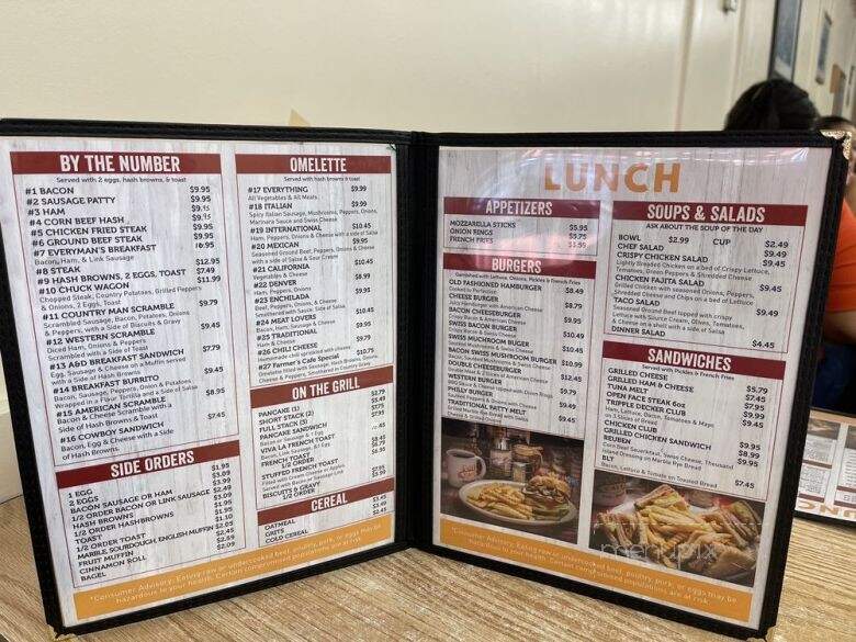 A & D Cafe - Lexington, NE menu_pic