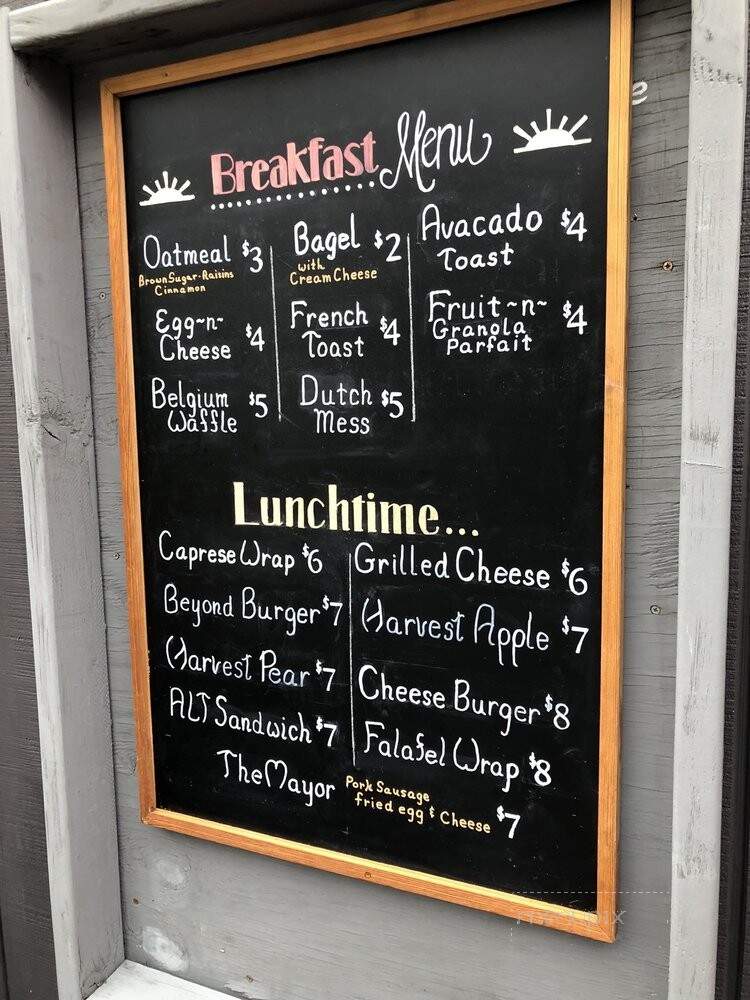 KT Caboose - Marthasville, MO menu_pic
