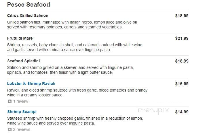 Giovanni's Restaurant - Lampasas, TX menu_pic