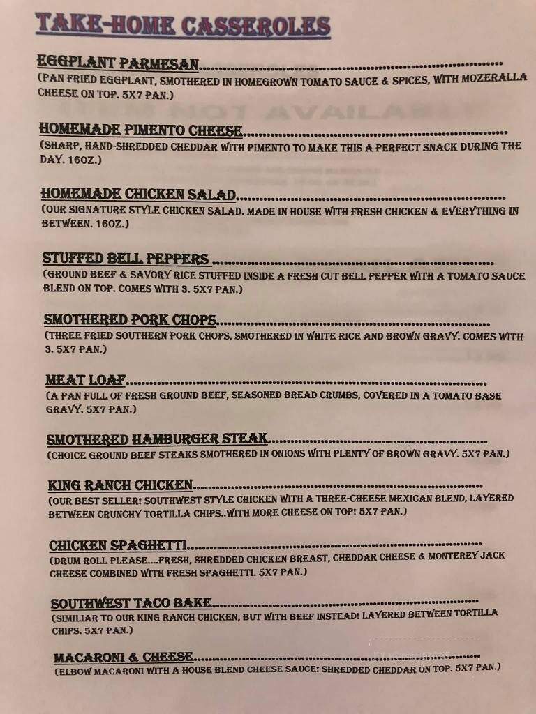 Gullo's Fresh Produce & Bake Shop - Shreveport, LA menu_pic